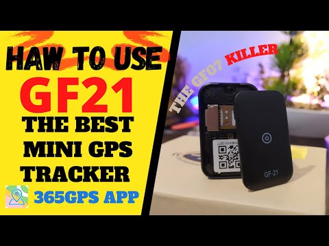 GF21 Best Mini GPS Tracker for your Car with Real GPS Antenna Setup GF07 Killer REVIEW -