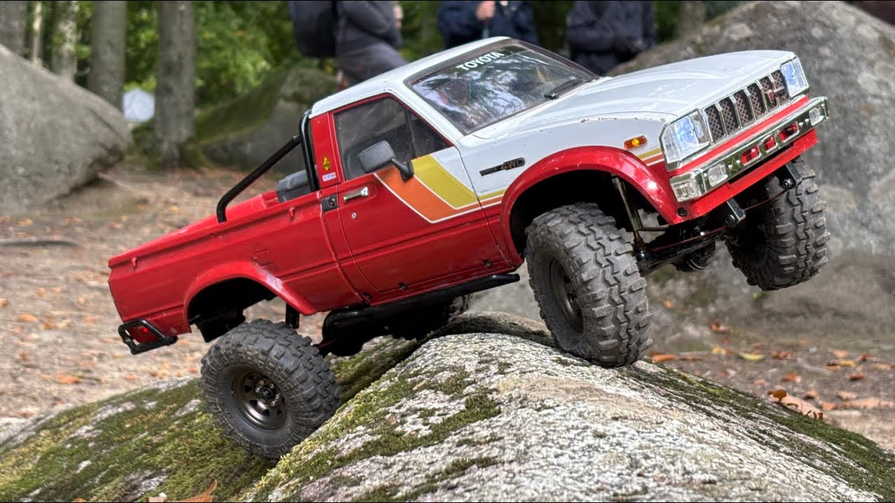 RC Crawling action al Felsenmeer!