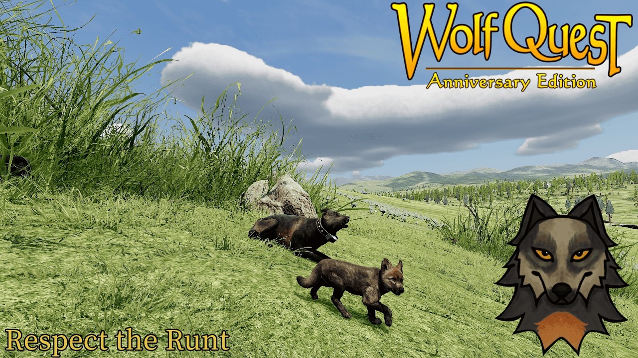 WolfQuest Ironwolf Runt Challenge - Ep 6