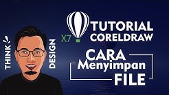 Tutorial Coreldraw Cara Menyimpan File - Durasi: 11.34. 