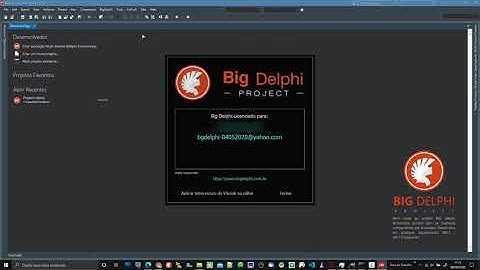 BigDelphi - Delphi Rio 10.3.3 Portátil