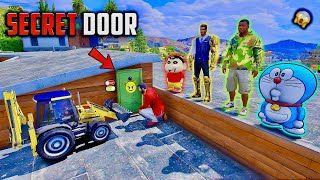 GTA 5 : Shinchan😂 & Franklin Found Secret Door 🚪😱Full Fun #gta5 #rampageboy #bommalu