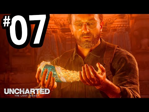 The Tusk 4K ULTRA HD - UNCHARTED THE LOST LEGACY 100% Walkthrough Part 7 PS5