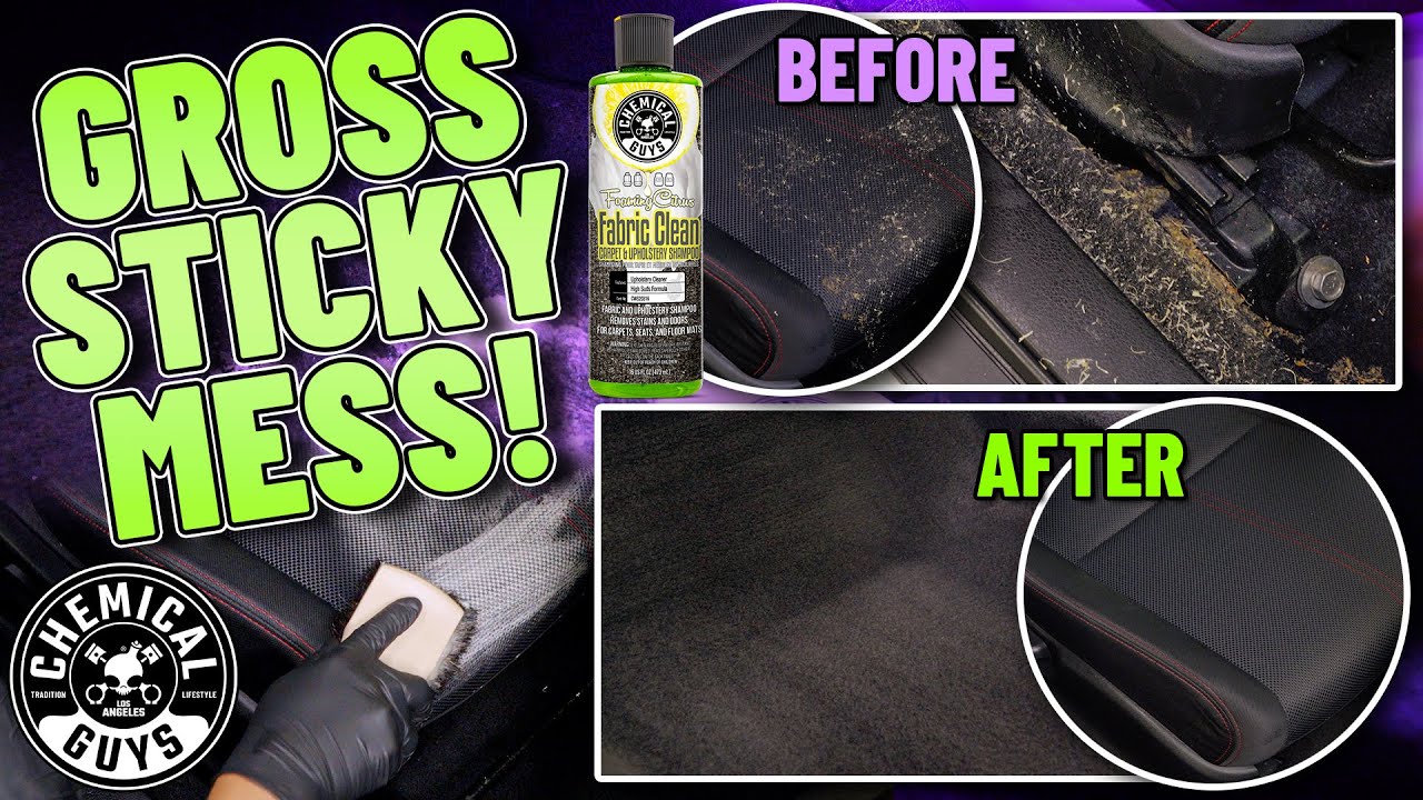 How To Clean Stained Upholstery! - Chemical Guys 