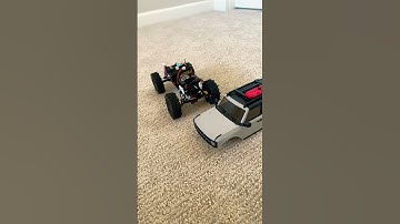 Scx24 build just have to get the body to fit #rc #rccar #scx24 #brushlessdcmotor