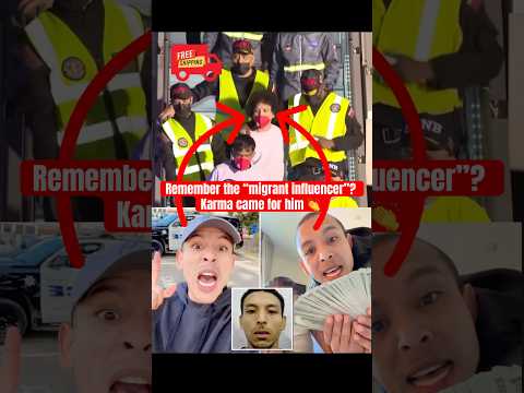 Самая приятная депортация из всех. Венесуэльского «мигранта-инфлюенсера» только что депортировали...