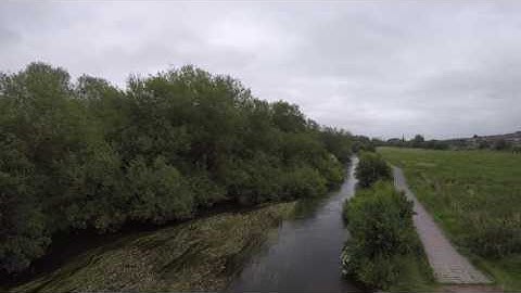 Using the Gitzo Microphone Boom XL to mimic drone footage