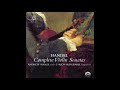 Georg Friedrich Handel. Complete Violin Sonatas (2001)