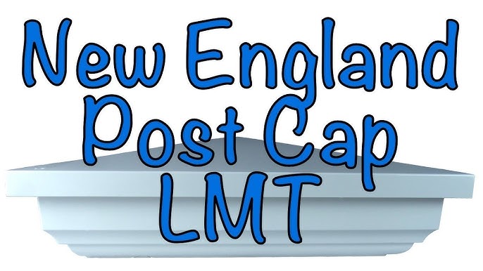 Vinyl Post Cap New England Lmt Style Post Caps Youtube