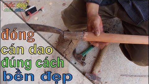 cách đóng cán dao đúng cách cho ai không biết  ll how to close the handle
