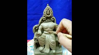 Mitti se Shri Ram ji ki Murti banana sikhen | Lord Ram sculpture ram shorts short localart art