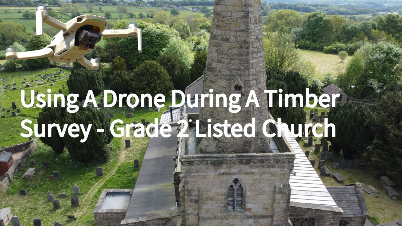 Drone Survey of Grade 1 Medieval Church | Damp & Timber Preservation Inspection