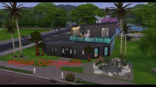 Sims4 Speed Building, Une Maison Octogonale Lumina