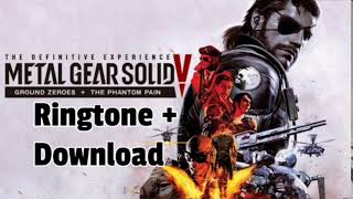 Metal gear solid ringtone + download