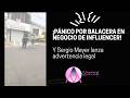 "¡Pánico por balacera en negocio de influencer! Y Sergio Mayer lanza advertencia legal"