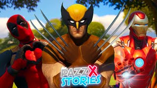 LE VERE ORIGINI DI WOLVERINE CLASSICO 🎬 FILM 🎬 Fortnite Stories Pazzox