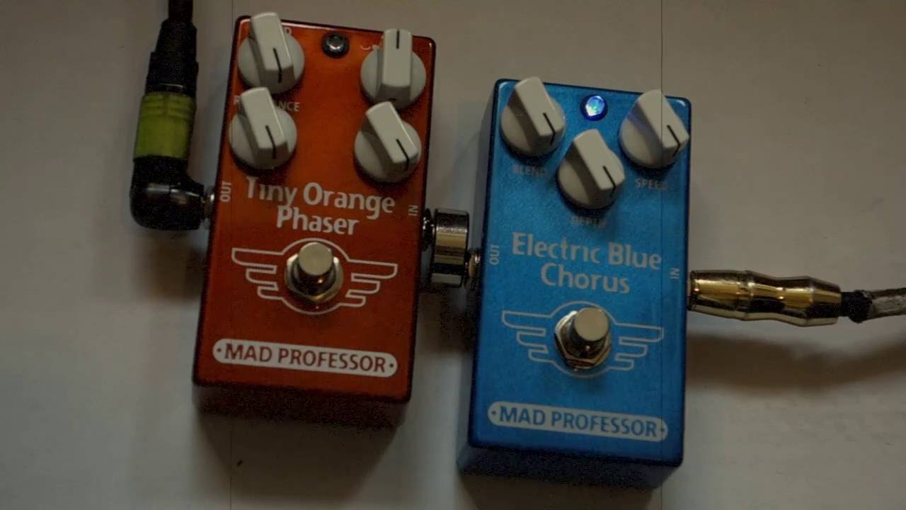 Gratatester #15. Chorus vs Phaser. Mad Professor