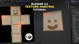 Texture painting tutorial in Blender 3.0 Eevee