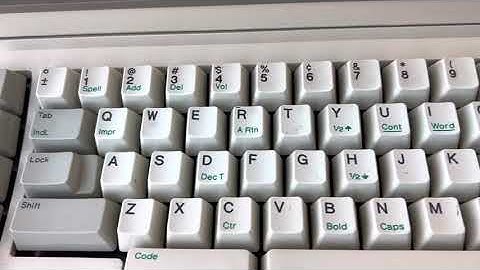 IBM wheelwriter 2 in action!