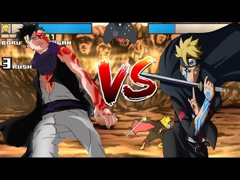[KAWAKI]คาวากิ VS โบรูโตะ[BORUTO]  | Naruto Konoha Legends M U G E N
