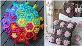 Simple and easy crochet cushion cover patterns