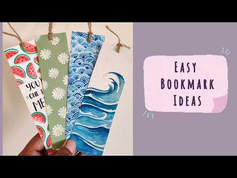 DIY Bookmark Idea - Bookmarks Make Your Own! - Dear Creatives