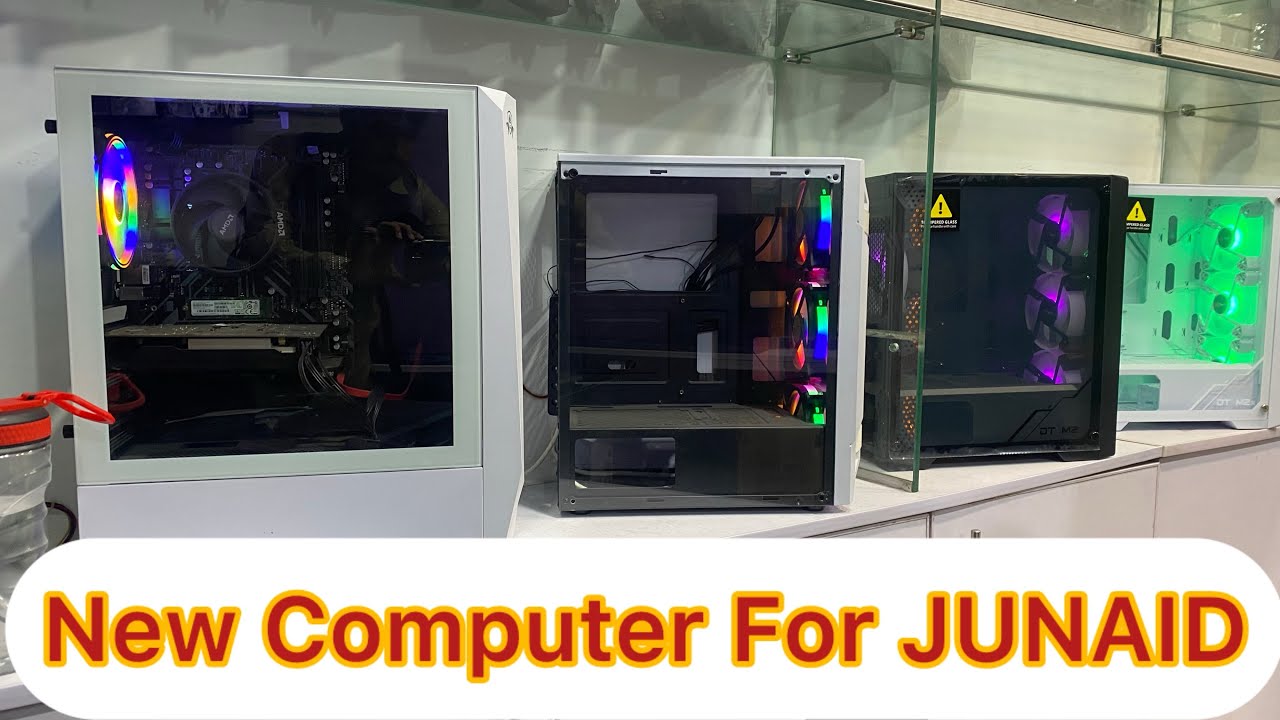 Junaid Computer Finally Junaid Nay New Gaming Computer Le Hi Lia || New Gaming Pc Video ...