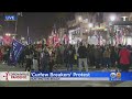 'Curfew Breakers' Protest In Huntington Beach