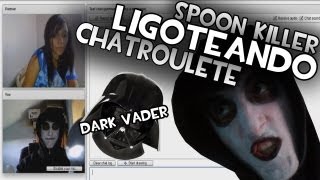 SPOON KILLER LIGANDO POR CHATROULETTE!! - DARTH VADER ATACA DE NUEVO D: