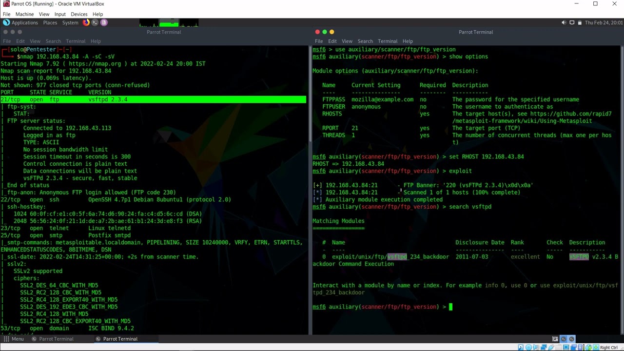 FTP EXPLOITATION | PORT 21 | FTP HACKING | PORT 21 FTP | METASPLOITABLE2 | Pentester YouTube Channel