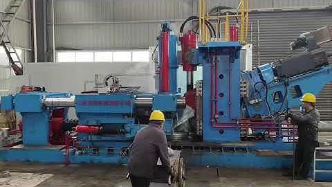 How the radial and axial CNC ring rolling machine produces large seamless rings