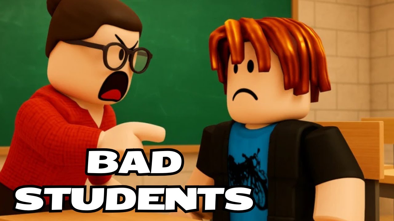 Bad Students Take Over Roblox School! 😂