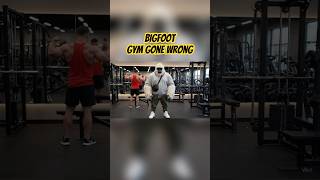 BigfootVlog- Gym gone wrong #aivideo #bigfoot #shorts #memes #funny