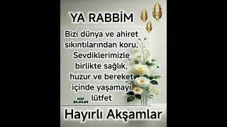 Esselamu Aleyküm Allahın Selamı Rahmeti Bereketi Üzerinize Olsun Hayırlı Akşamlar