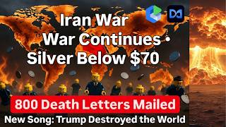 Iran War Escalates: US-Israel Military Merger, 800 Death Letters, Silver Below $70 – Prep Now