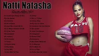 Natti Natasha Grandes Exitos Mix 2021 - Natti Natasha Exitos Enganchados Sus Mejores Canciones