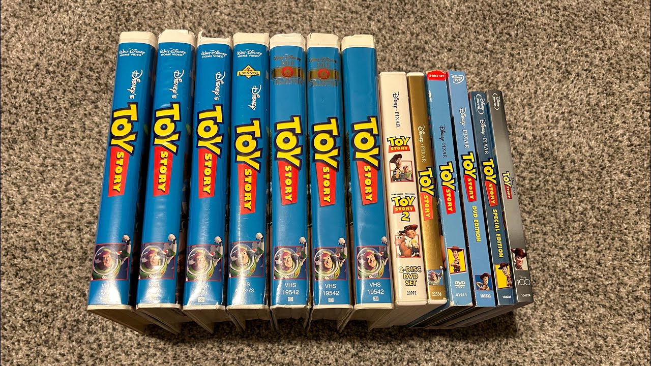 Сравнительное видео «Истории игрушек» от Disney и Pixar (1995): обновлено по состоянию на декабрь...