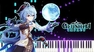 Genshin Impact OST / PV Music  Ganyu: Radiant Dreams | [Piano Cover] (Synthesia)「ピアノ」