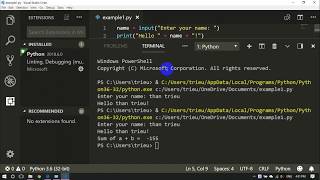 Cài Visual Studio Code cho lập trình Python.