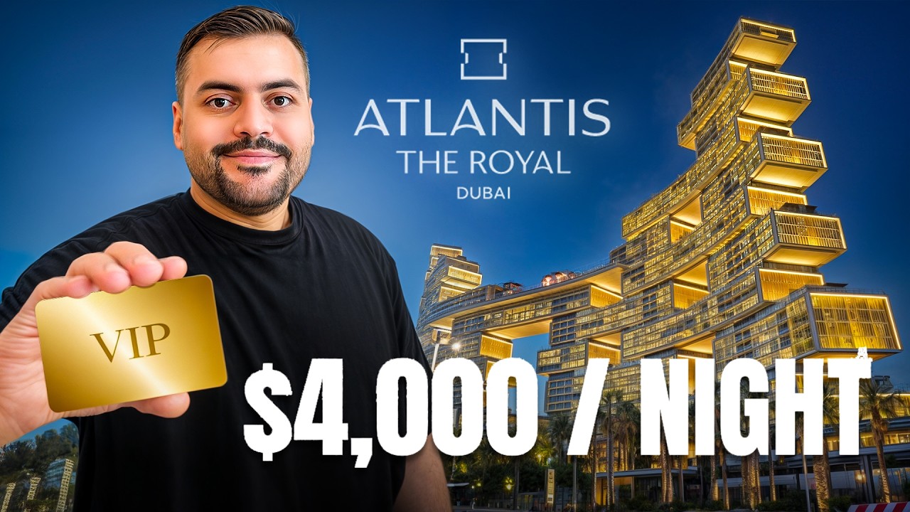 I Was a VIP at Dubai’s MOST LUXURIOUS Hotel - Atlantis The Royal