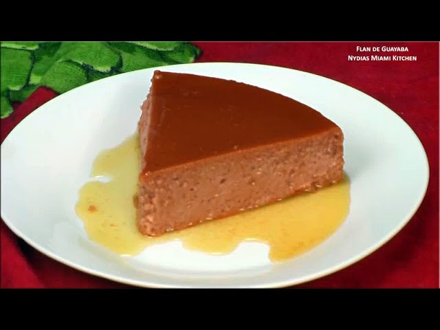 Flan de Guayaba- Guava Flan - YouTube