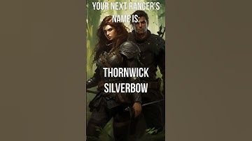 Rangers Names Generator | D&D Quick Inspiration | #dnd #dungeonsanddragons #dnd5e #ttrpg #fantasy