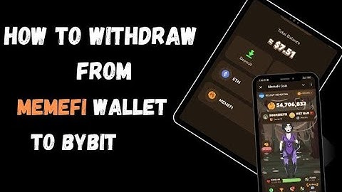 Easy Step to Withdraw and Send Dollars in Memefi Wallet|Memefi k wellat my jo eth send kiya tha