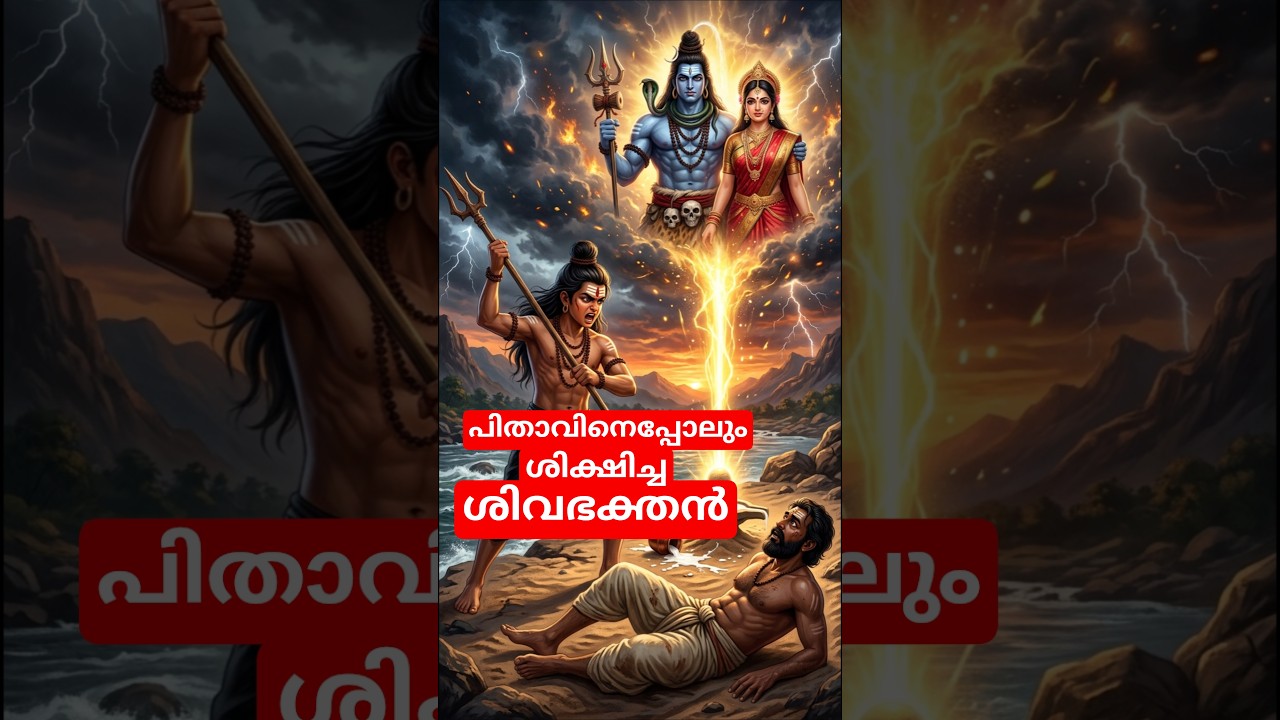 പിതാവിനെപ്പോലും ശിക്ഷിച്ച ശിവഭക്തൻ