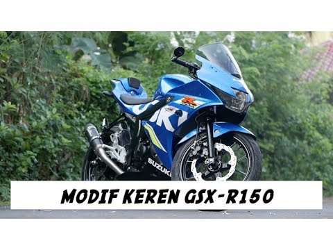 Modifikasi Suzuki GSX-R 150 (Tail tidy, Leo Vince, MRA Windshield) - #motovlog 148