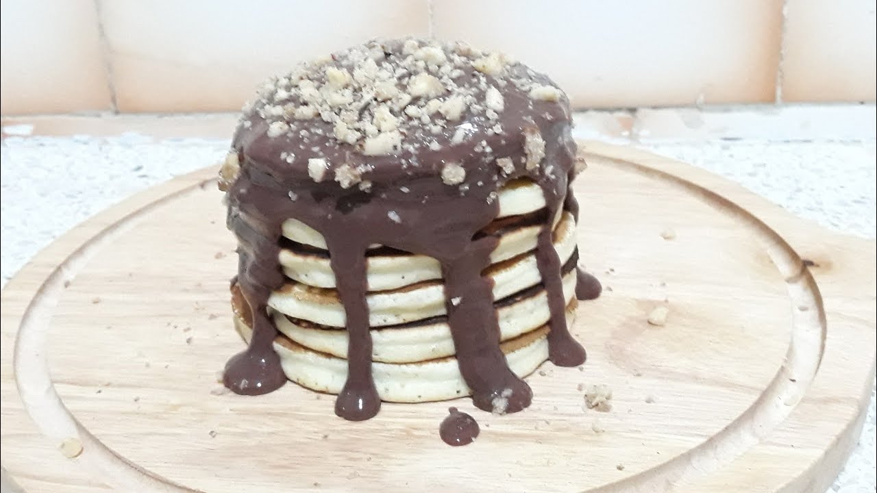 أسهل طريقة لتحضير البانكيك😉🥞و غير ببيضة🥚واحدة
