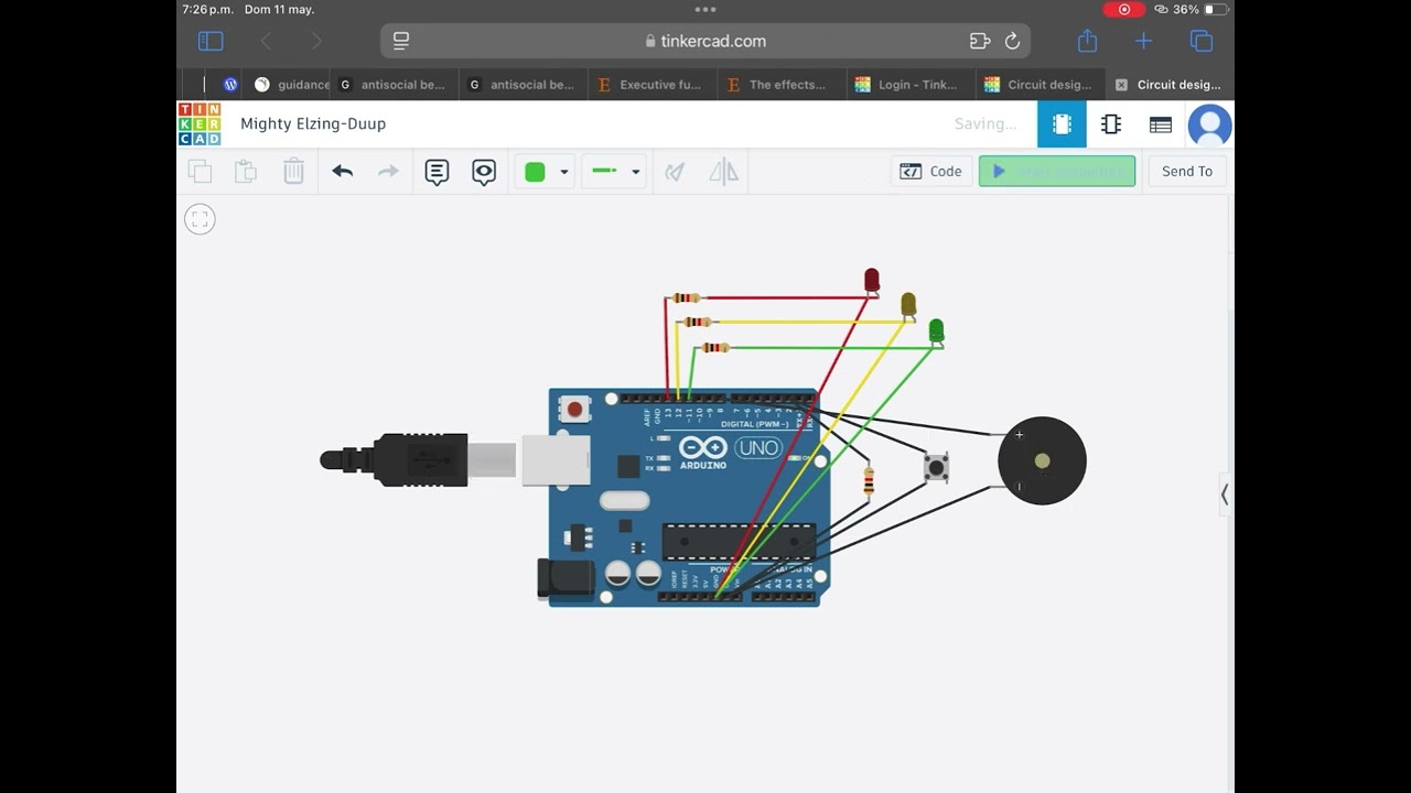 Semáforo inteligente para peatones con señal sonora - Antonia Duhalde y Lukas Romero Track