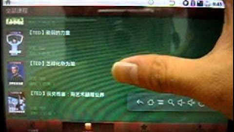 Android 2.2 running on Joggler