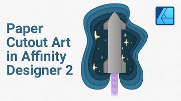 Creating Paper-Cutout Art in Affinity Designer 2! Also How Good is YouTube Streaming?