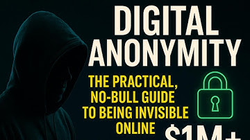 Be Invisible Online: The Ultimate Guide to Digital Anonymity & Privacy Protection 🔒